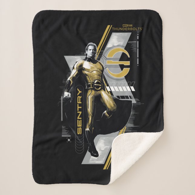 Cobertor Sherpa Thunderbolts* | Sentry Character Graphic (Frente)