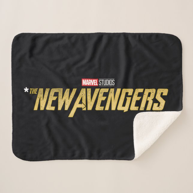 Cobertor Sherpa Thunderbolts* | *The New Avengers Logo (Frente (Horizontal))