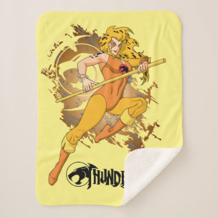 Cobertor Sherpa ThunderCats Gráfico de Caráter Cheetara