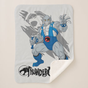 Cobertor Sherpa ThunderCats Panthro Character Graphic