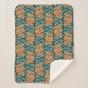 Cobertor Sherpa Tigre Lily