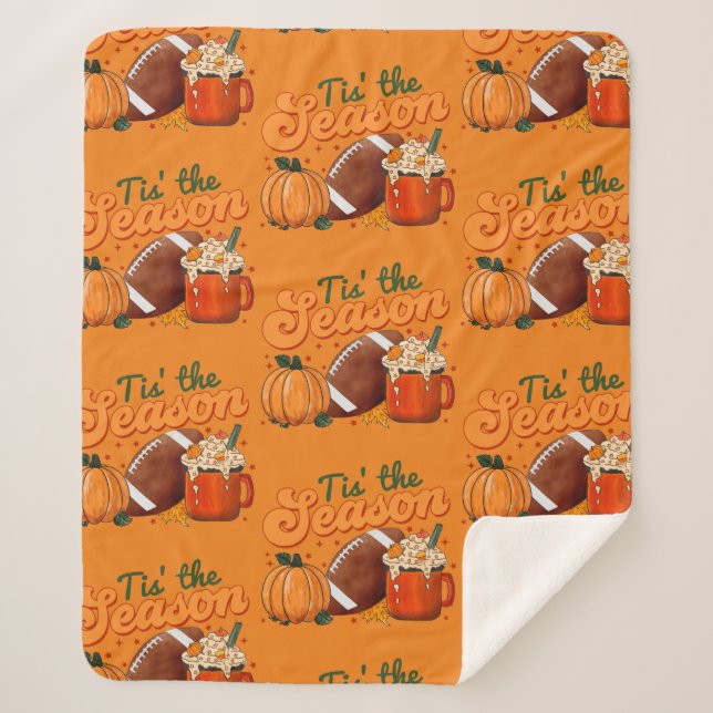 Cobertor Sherpa Tiss A Época Do Futebol (Frente)