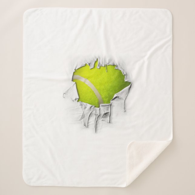 Cobertor Sherpa Torn Tênis Sherpa Blanket (Frente)