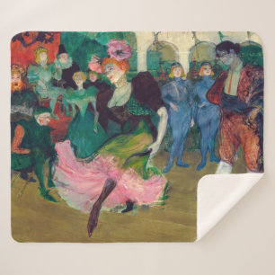 Cobertor Sherpa Toulouse-Lautrec - Na Rota, A Dança