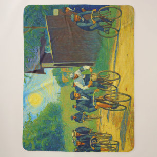 Cobertor Sherpa Tour de France Primeira Corrida 1903 van Gogh Redu