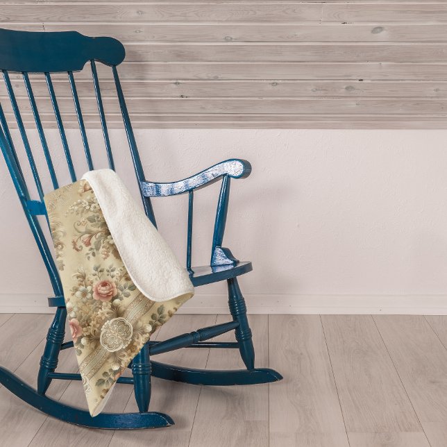 Cobertor Sherpa Tradições Florais De Algodão Sherpa Blanket (Criador carregado)