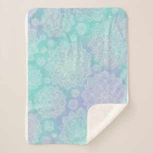 Cobertor Sherpa Tranquil Bloom