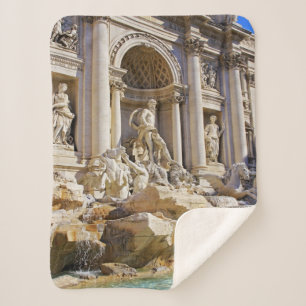 Cobertor Sherpa Trevi fountain