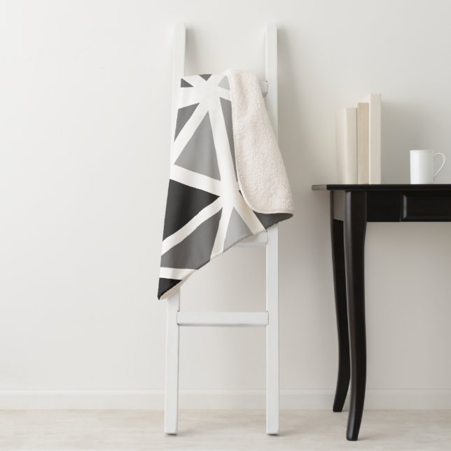 Cobertor Sherpa Triângulos coloridos padrão 5 (In Situ)