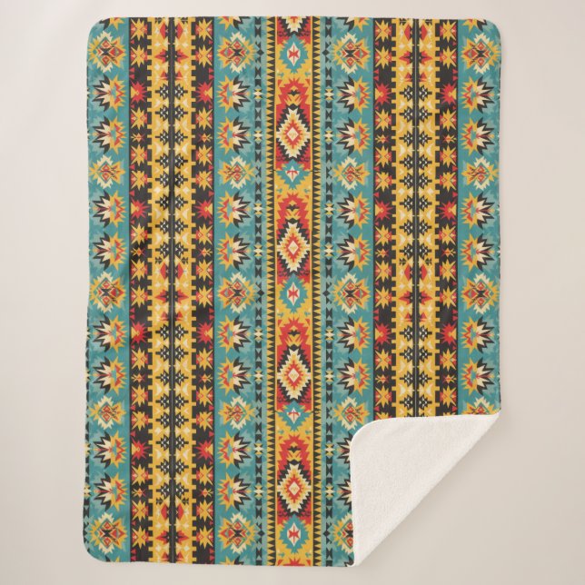 Cobertor Sherpa Triba Sudoeste (Frente)