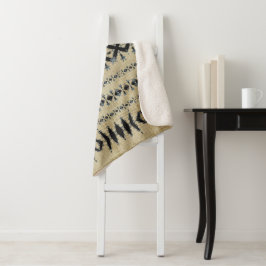 Cobertor Sherpa Tribal Lama Cloth 01