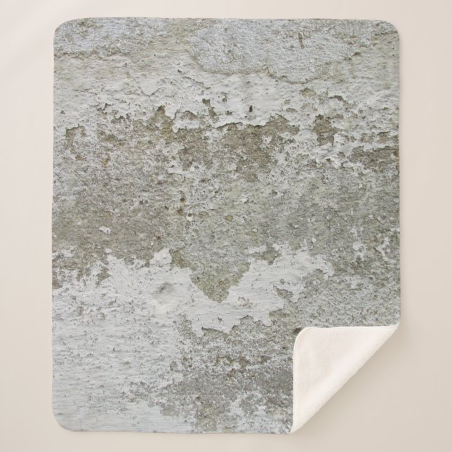 Cobertor Sherpa Túmulo de área branca e castanha (Frente)