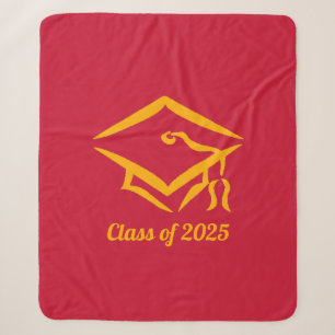 Cobertor Sherpa Turma de Graduação de 20?? REDGLD Personalizar Ano