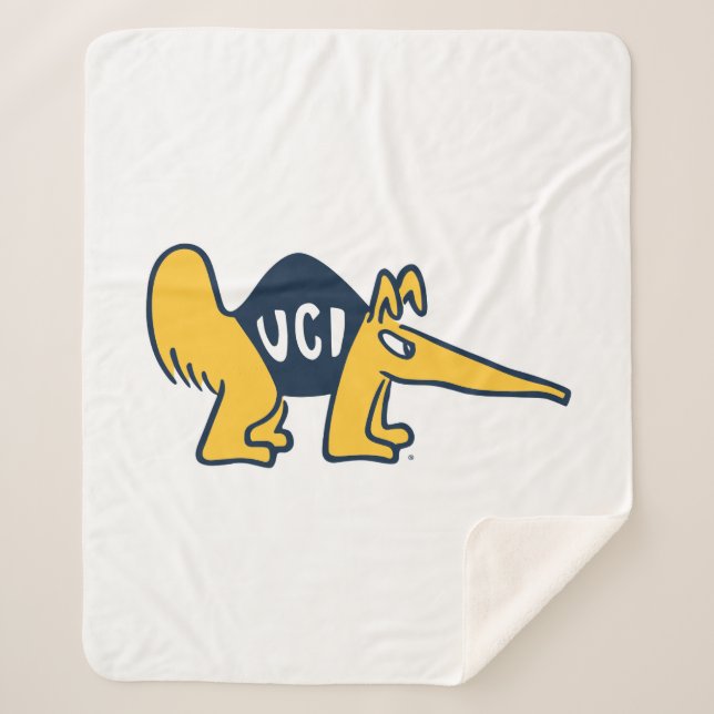 Cobertor Sherpa UC Irvine | Anteadores UCI (Frente)