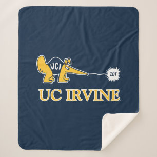 Cobertor Sherpa UC Irvine UCI Anteatistas Zot!