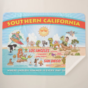 Cobertor Sherpa Ultimate Sunny California