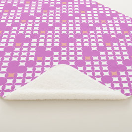 Cobertor Sherpa Um toque do padrão estrelado da Elegance Sherpa Bl