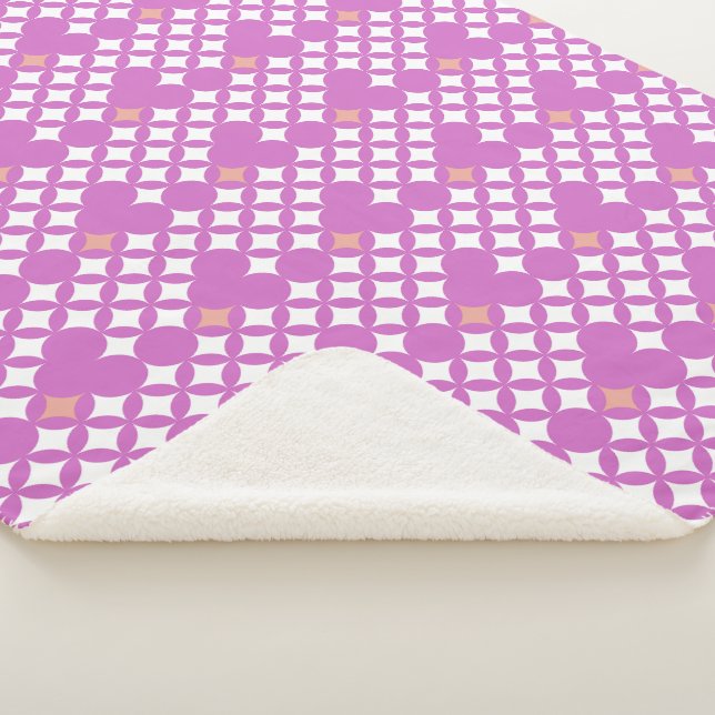 Cobertor Sherpa Um toque do padrão estrelado da Elegance Sherpa Bl (3/4)