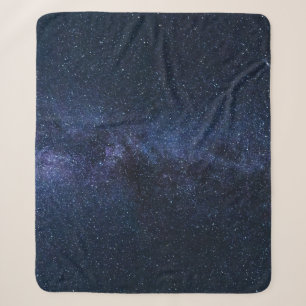 Cobertor Sherpa Uma galáxia de estrelas no céu noturno