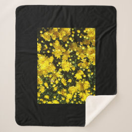 Cobertor Sherpa Uma multidão de Mães amarelas