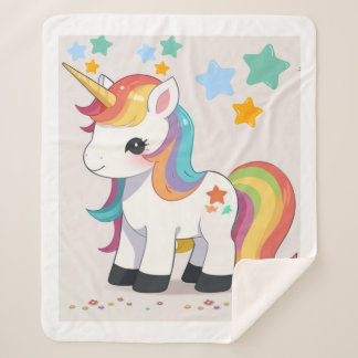 COBERTOR SHERPA UNICORN BLANKET