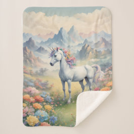 Cobertor Sherpa Unicorn Sherpa Blanket