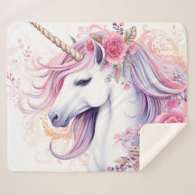 Unicórnio Floral Lindo