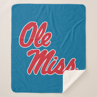 Cobertor Sherpa Universidade do Mississippi | Script Ole Miss