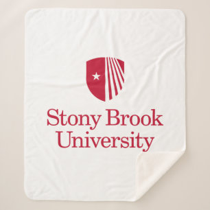 Cobertor Sherpa Universidade Stony Brook   Marca nominativa