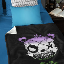 Urso Colorido da Bandeira do Orgulho Gênero-Queer
