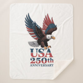 Cobertor Sherpa US 250th Anniversary 