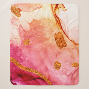 Cobertor Sherpa Vale do Splash. Luxo natural. Arte Real Oriental