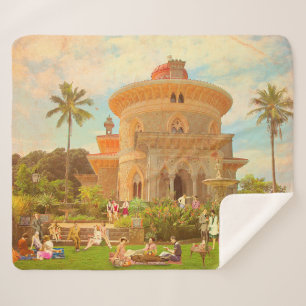 Cobertor Sherpa Verão de 1934 em Monserrate (Sintra - Portugal)