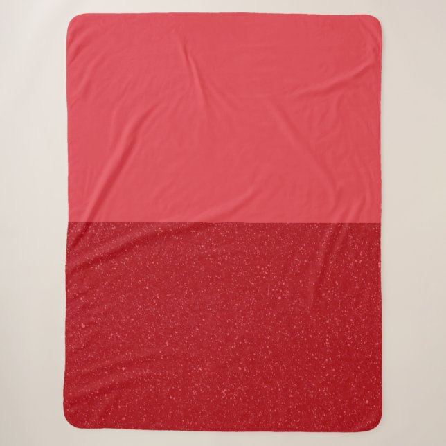 Cobertor Sherpa Vermelho Tomate Ousado – Personali (Frente)