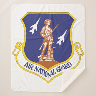 Cobertor Sherpa Veterano Militar da Guarda Aérea Nacional