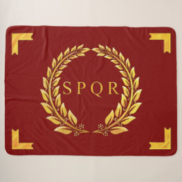 Cobertor Sherpa Vexilla SPQR
