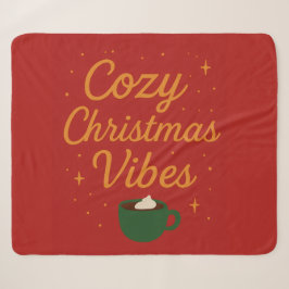 Cobertor Sherpa Vibrações Aconchegantes de Natal