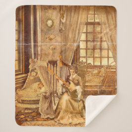 Cobertor Sherpa Victorian Lullaby