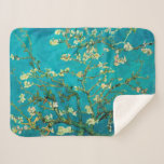 Cobertor Sherpa Vincent Van Gogh Blossoming Almond Tree Arte Flora<br><div class="desc">Vincent Van Gogh Blossoming Almond Tree Vintage Floral Art Blossoming Almond Tree é uma pintura de 1890 do artista poste-impressionista holandês Vincent van Gogh. Almond Blossoms é um grupo de várias pinturas feitas em 1888 e 1890 por Vincent van Gogh em Arles e Santo-Remy, sul da França, de árvores florescentes...</div>