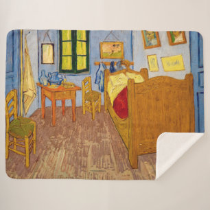 Cobertor Sherpa Vincent van Gogh - Quarto de Vincent em Arles