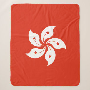 Cobertor Sherpa Vinheta retangular de Hong Kong