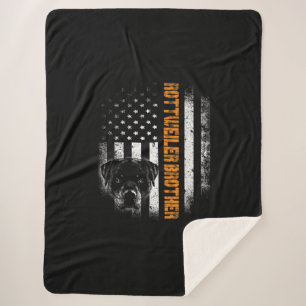 Cobertor Sherpa Vintage Flag