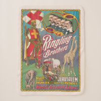 Vintage Ringling Brothers Circus Poster
