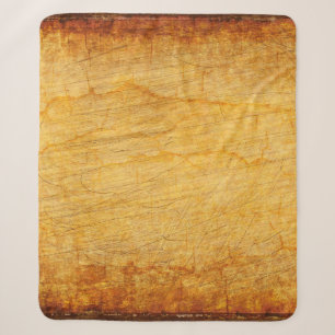 Cobertor Sherpa Vintage textura dourada