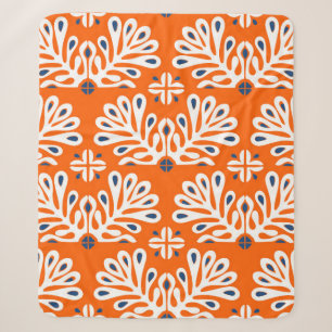 Cobertor Sherpa Vintage tradicional no estilo escandinavo