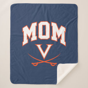 Cobertor Sherpa Virginia Cavaliers Mãe