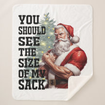 Você deveria ver o tamanho do meu saco