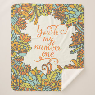 Cobertor Sherpa Você é meu número um