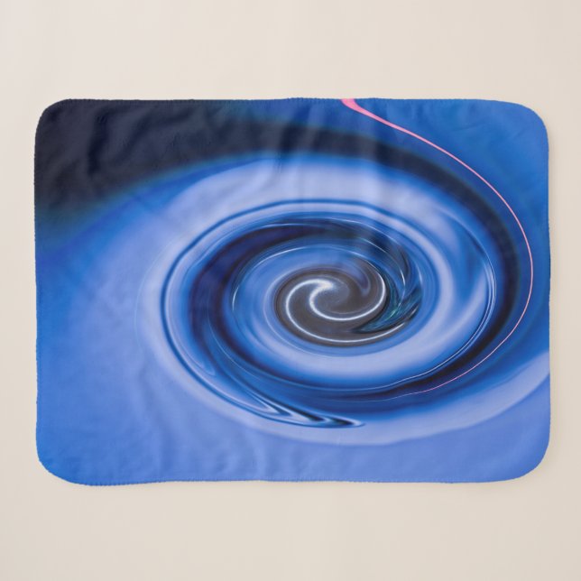 Cobertor Sherpa Vortex por Shirley Taylor (Frente (Horizontal))
