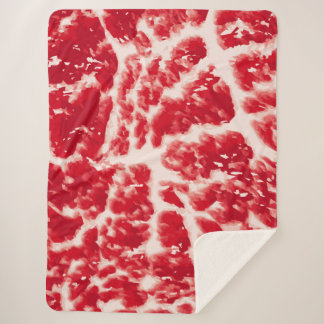 Cobertor Sherpa Wagyu Beef Plush Blanket
